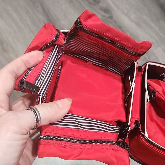 NWT PursN Red Travel Tiara Weekender Jewelry Case - Picture 5 of 5